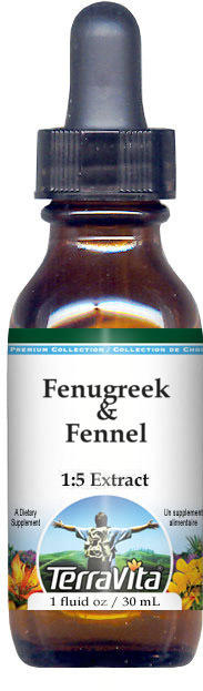 Fenugreek & Fennel Glycerite Liquid Extract (1:5)
