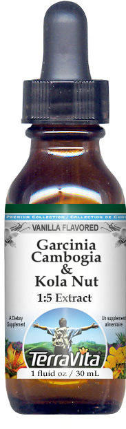 Garcinia Cambogia & Kola Nut Glycerite Liquid Extract (1:5)