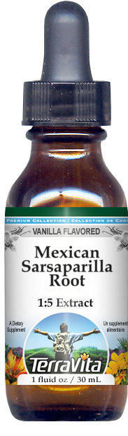 Mexican Sarsaparilla Root Glycerite Liquid Extract (1:5)
