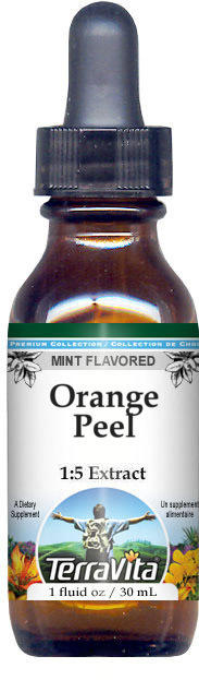 Orange Peel Glycerite Liquid Extract (1:5)