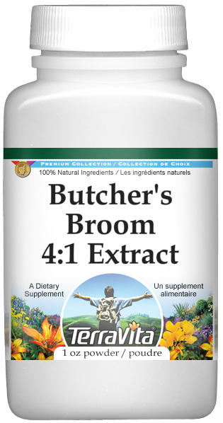 Butcher's Broom 4:1 Extract Powder