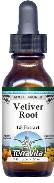 Vetiver Root Glycerite Liquid Extract (1:5)