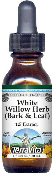 White Willow Herb (Bark + Leaf) Glycerite Liquid Extract (1:5)