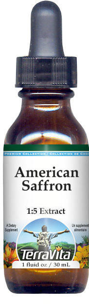American Saffron Glycerite Liquid Extract (1:5)