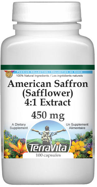 American Saffron (Safflower) 4:1 - 450 mg