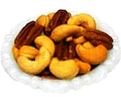 Cashews and Pecans, Roasted and Salted