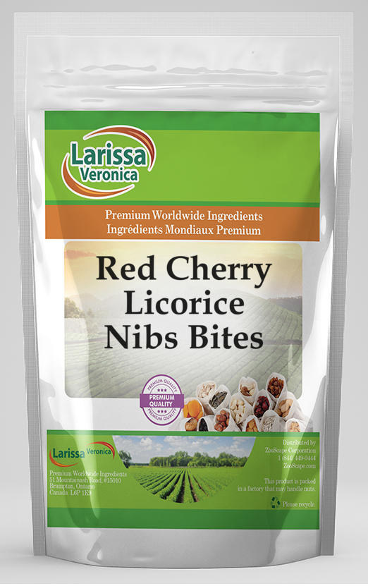 Red Cherry Licorice Nibs Bites