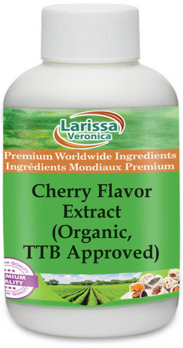 Cherry Flavor Extract (Organic, TTB Approved)