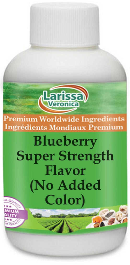 Blueberry Super Strength Flavor (No Added Color)