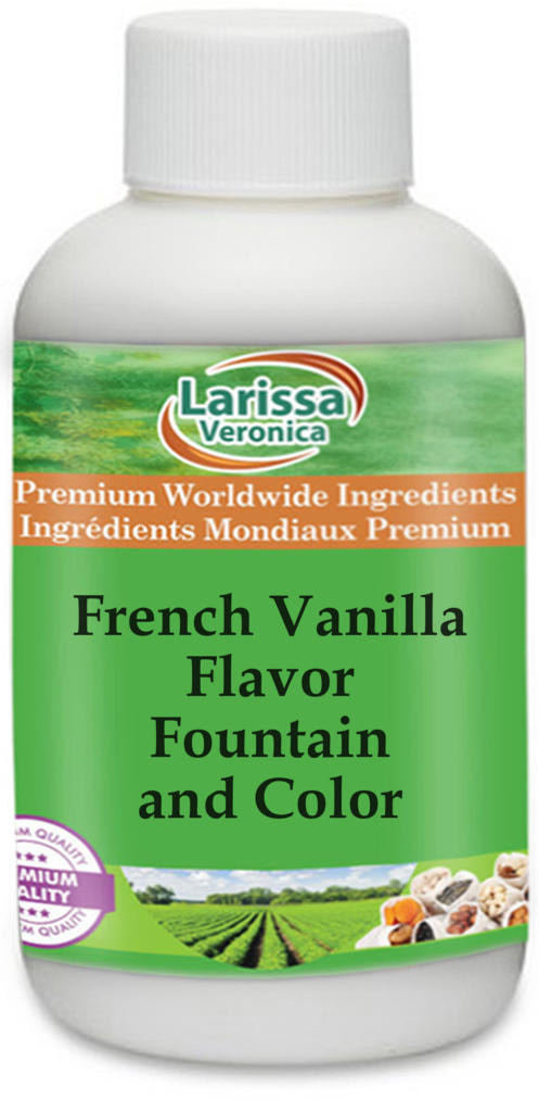 French Vanilla Flavor Fountain and Color