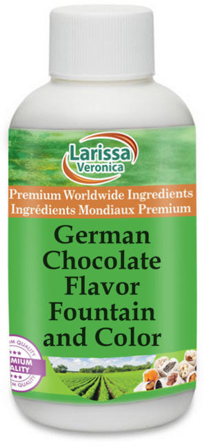 German Chocolate Flavor Fountain and Color