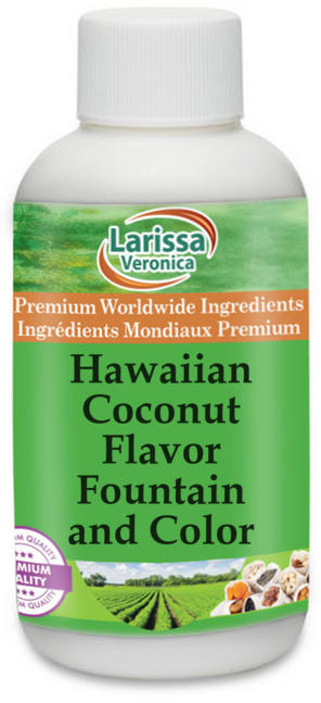 Hawaiian Coconut Flavor Fountain and Color