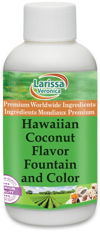 Hawaiian Coconut Flavor Fountain and Color