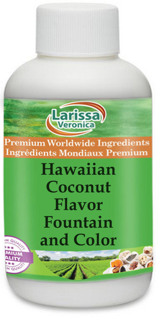 Hawaiian Coconut Flavor Fountain and Color