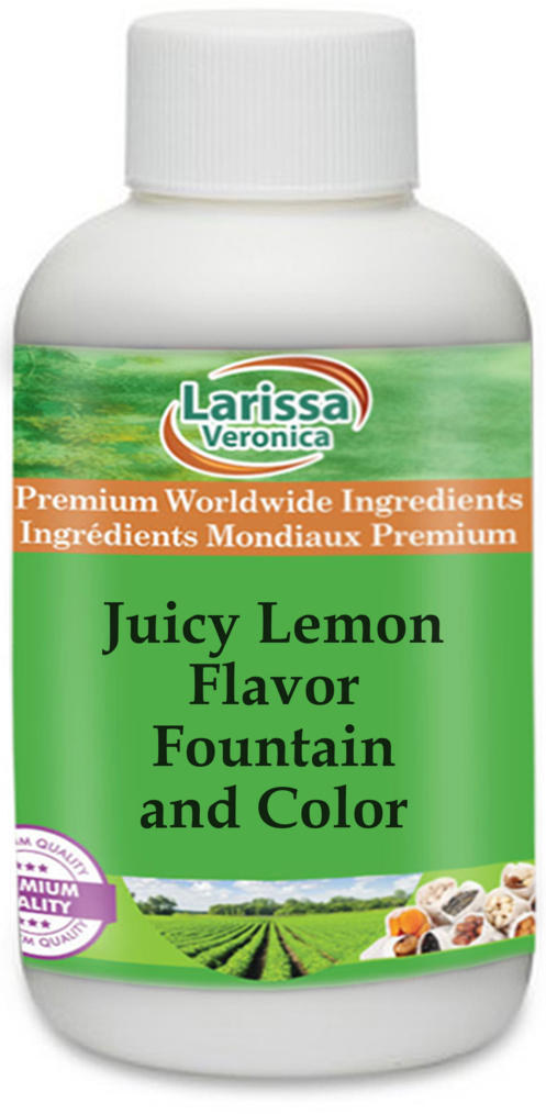 Juicy Lemon Flavor Fountain and Color