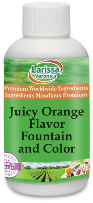 Juicy Orange Flavor Fountain and Color