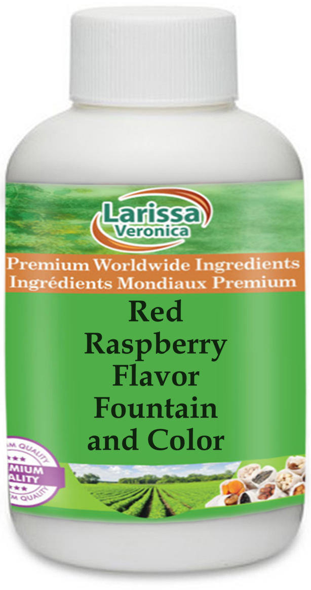 Red Raspberry Flavor Fountain and Color