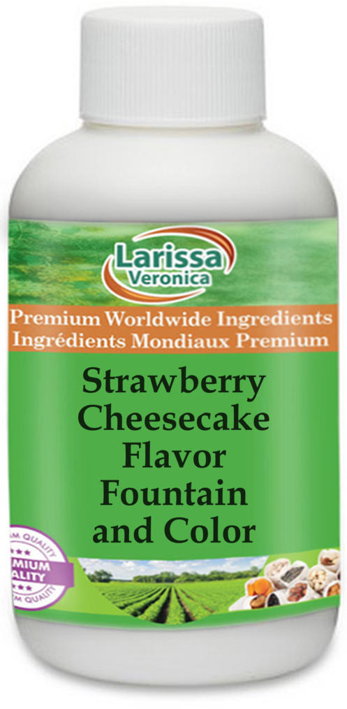 Strawberry Cheesecake Flavor Fountain and Color