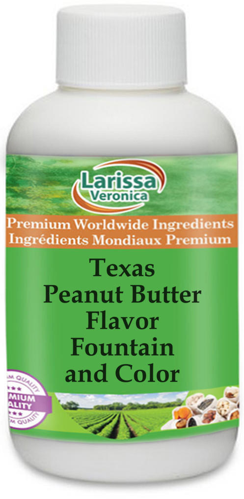 Texas Peanut Butter Flavor Fountain and Color