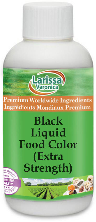 Black Liquid Food Color (Extra Strength)