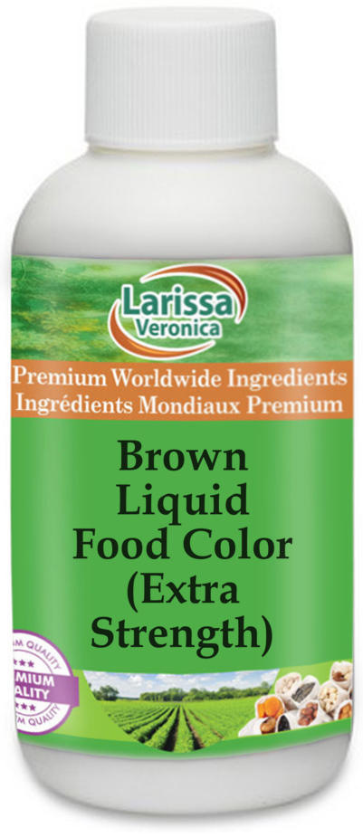 Brown Liquid Food Color (Extra Strength)