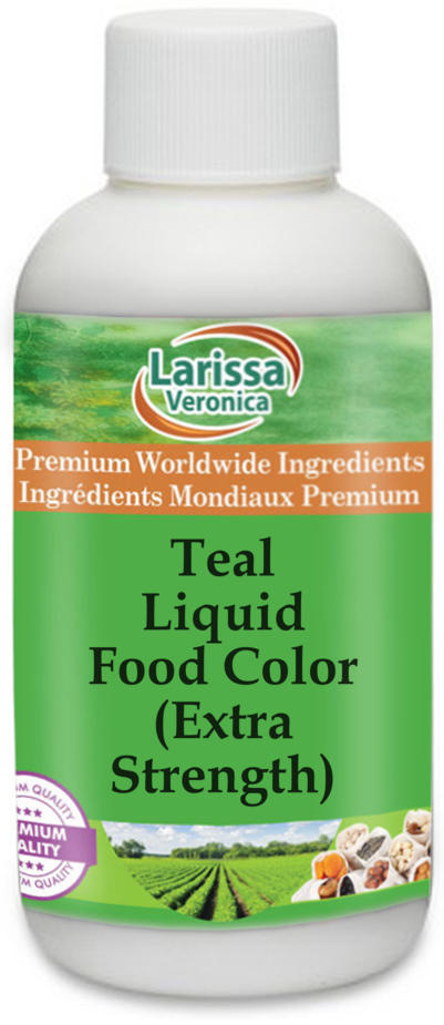 Teal Liquid Food Color (Extra Strength)