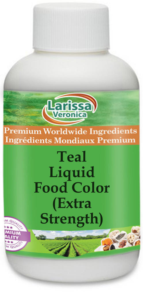 Teal Liquid Food Color (Extra Strength)
