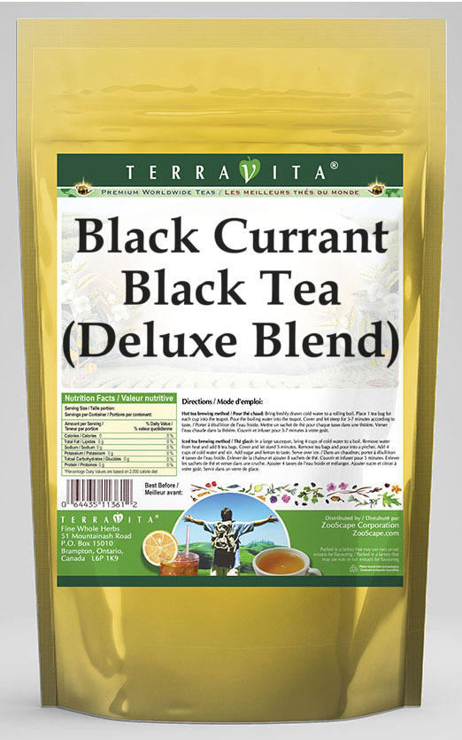 Black Currant Black Tea (Deluxe Blend)