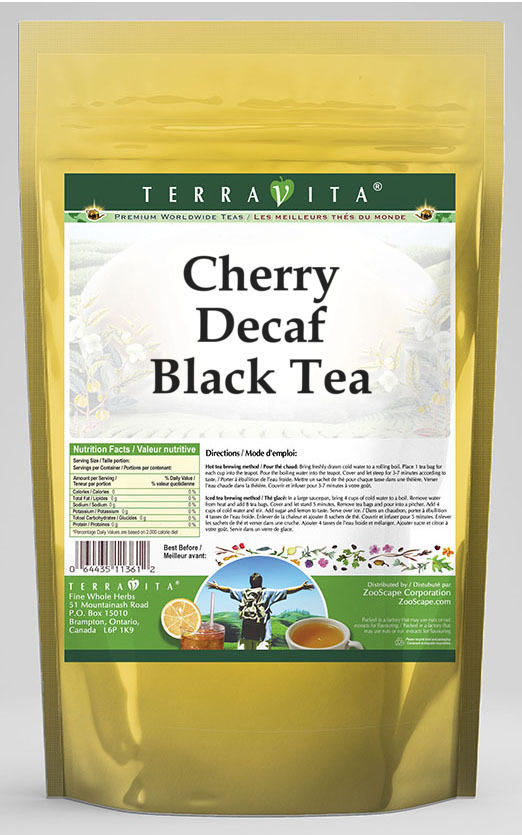 Cherry Decaf Black Tea