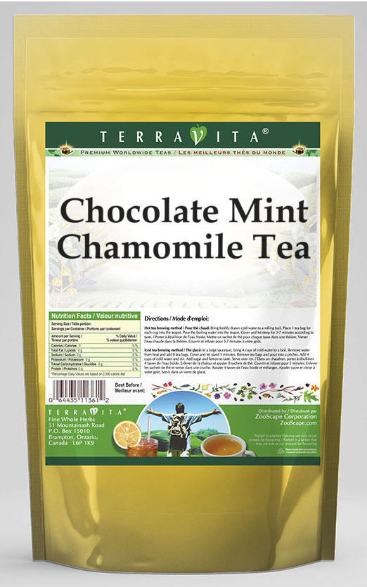 Chocolate Mint Chamomile Tea