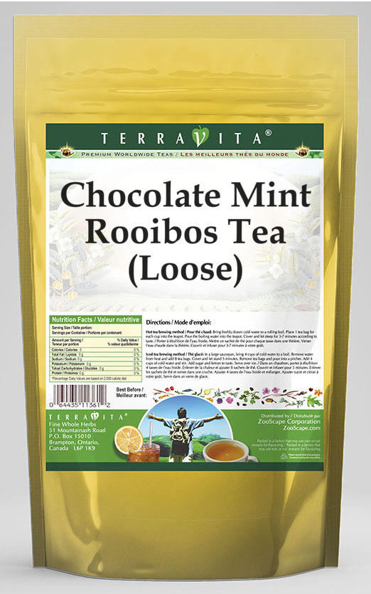 Chocolate Mint Rooibos Tea (Loose)