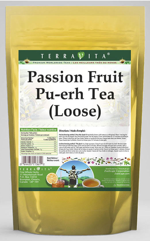 Passion Fruit Pu-erh Tea (Loose)