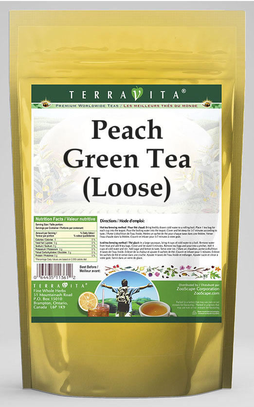 Peach Green Tea (Loose)