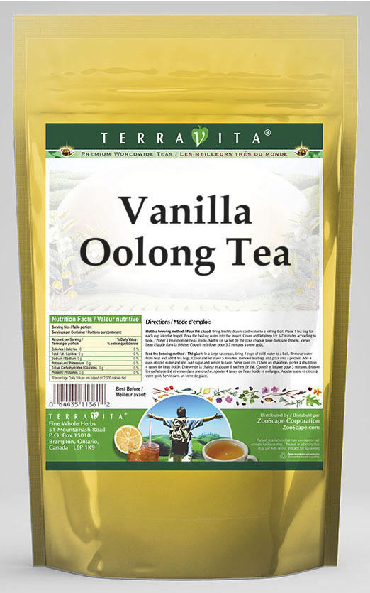 Vanilla Oolong Tea