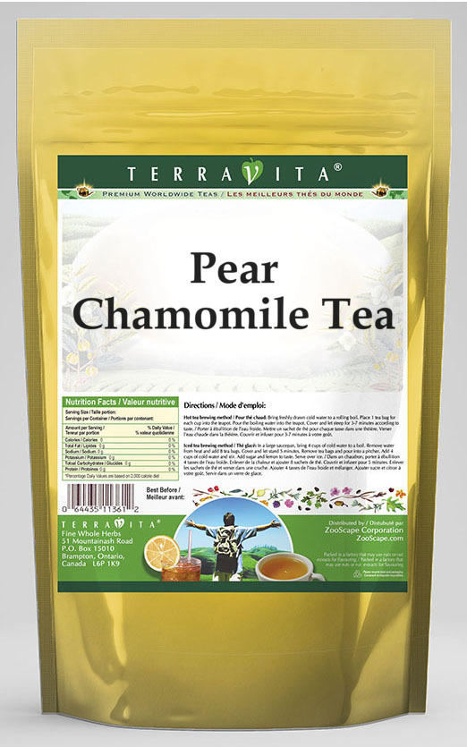 Pear Chamomile Tea