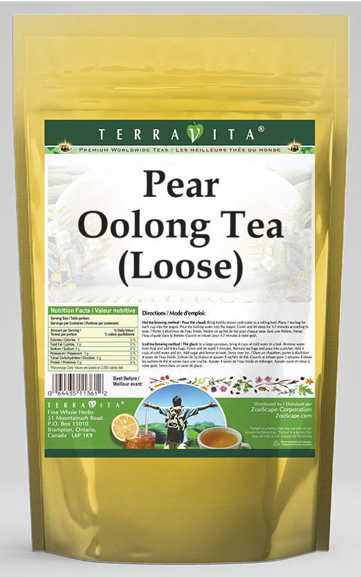 Pear Oolong Tea (Loose)