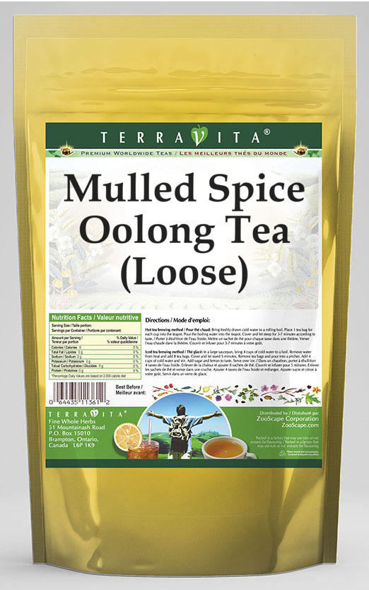 Mulled Spice Oolong Tea (Loose)