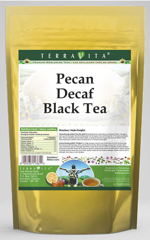 Pecan Decaf Black Tea