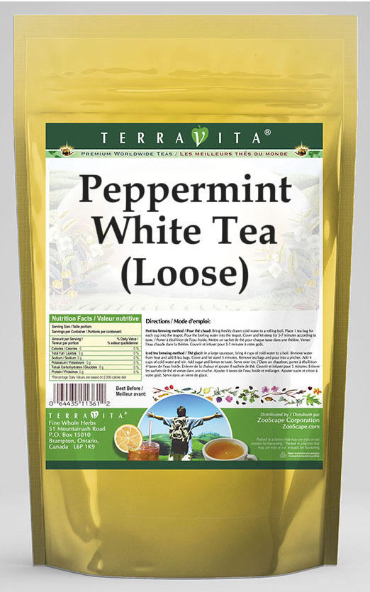Peppermint White Tea (Loose)