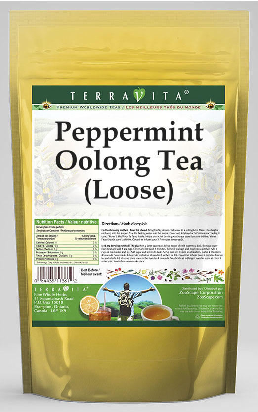 Peppermint Oolong Tea (Loose)