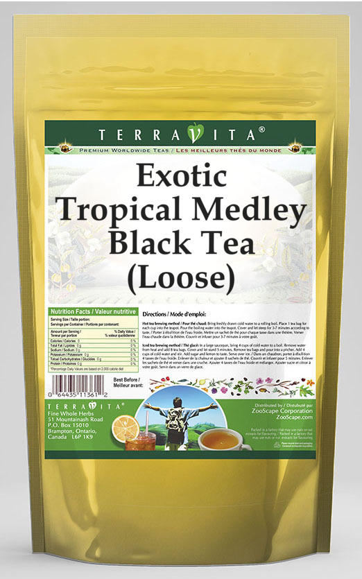Exotic Tropical Medley Black Tea (Loose)