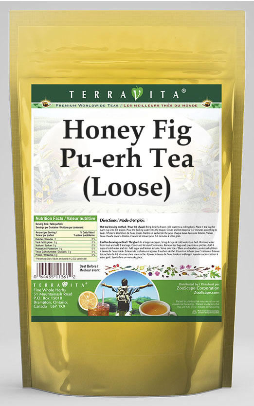 Honey Fig Pu-erh Tea (Loose)