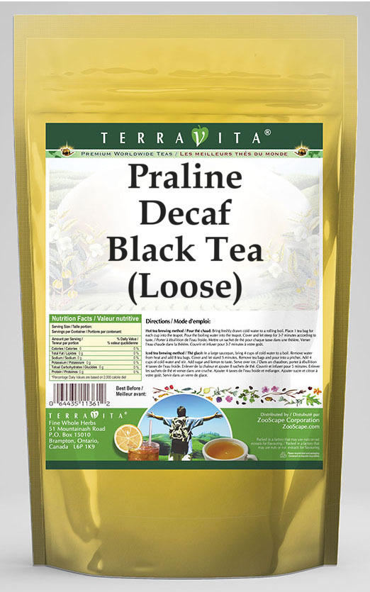 Praline Decaf Black Tea (Loose)