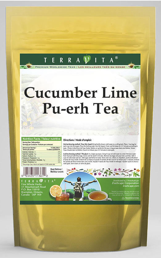 Cucumber Lime Pu-erh Tea