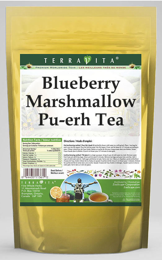 Blueberry Marshmallow Pu-erh Tea