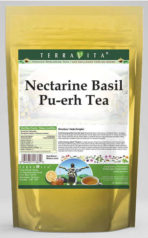 Nectarine Basil Pu-erh Tea