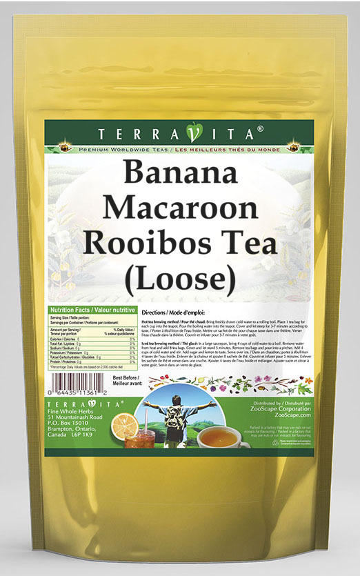 Banana Macaroon Rooibos Tea (Loose)