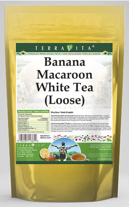 Banana Macaroon White Tea (Loose)
