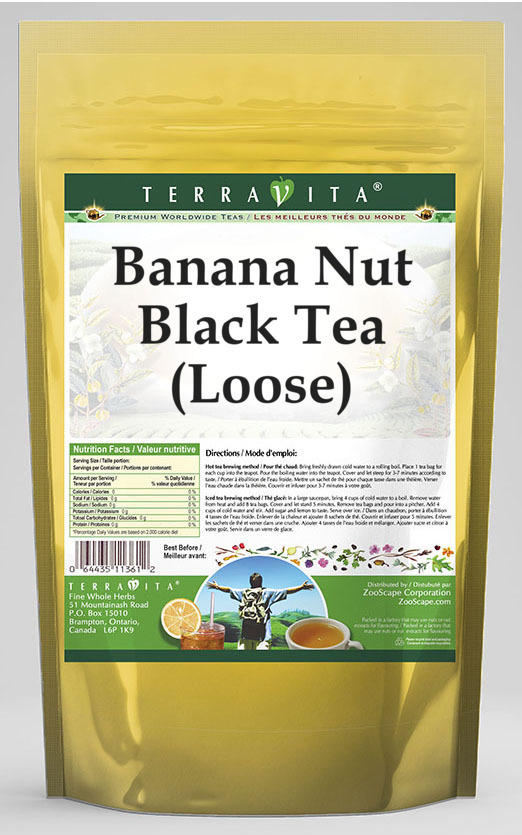 Banana Nut Black Tea (Loose)