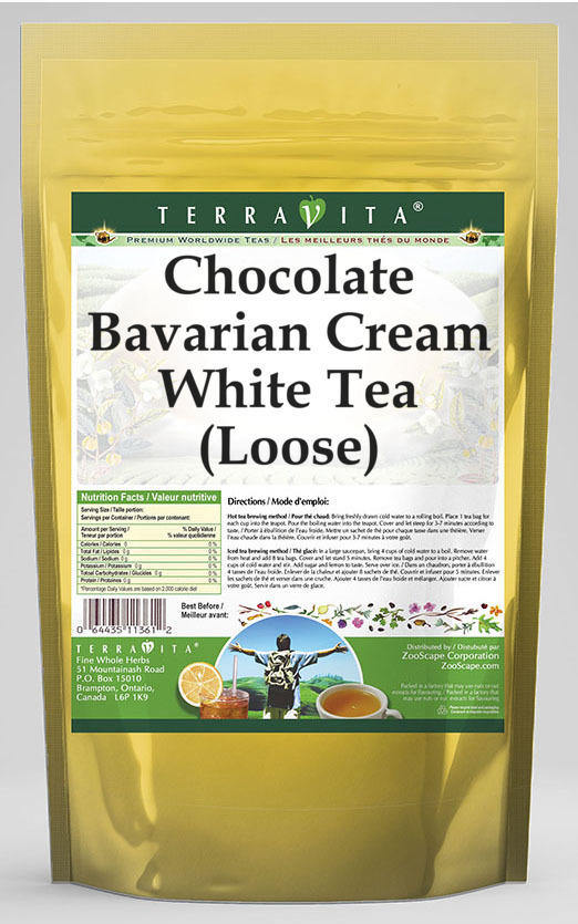 Chocolate Bavarian Cream White Tea (Loose)